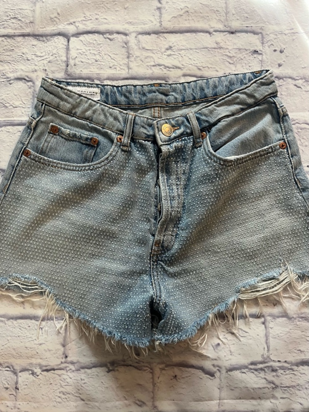 Zara rhinestone Shorts